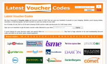 Latest Voucher Codes